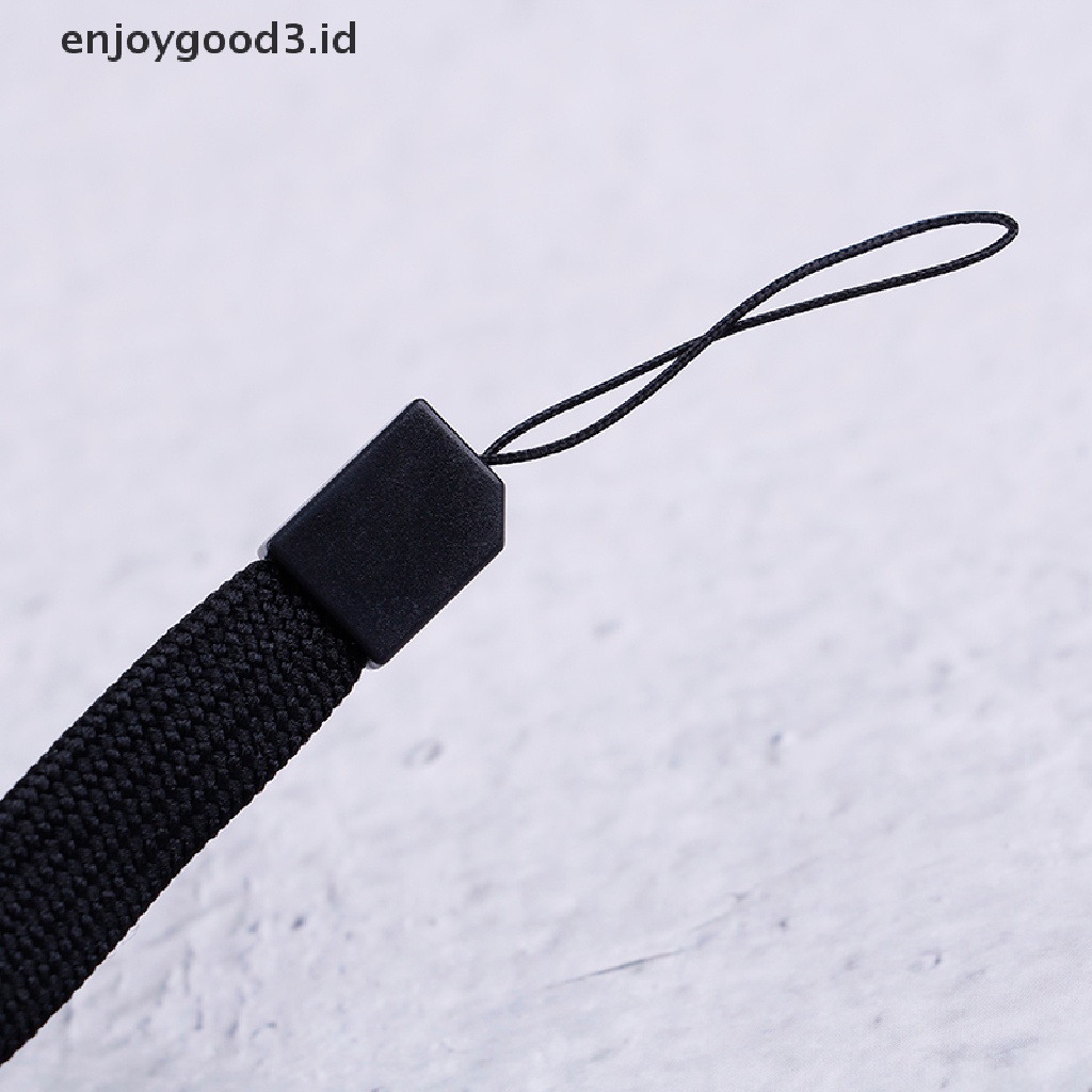 ^ Rready Stock) Tali lanyard Warna Hitam Untuk Remot Kontrol nintendo wii 5x (ID)