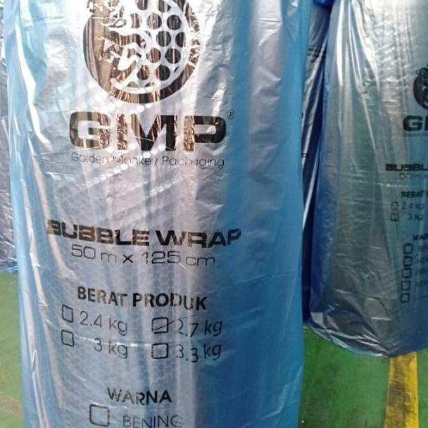 

BUBBLE WRAP GMP PLASTIK BERAT 2,7KG HITAM