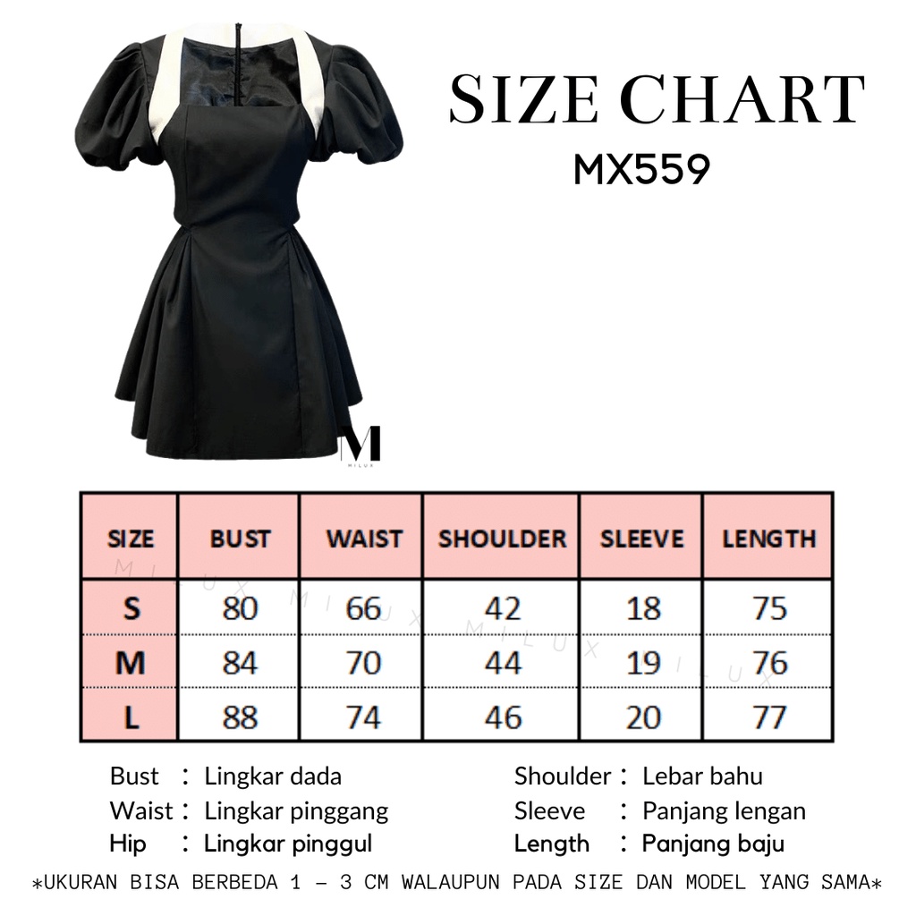 BLACK DRESS IMPORT WANITA TERUSAN ELEGANT MINI MX559