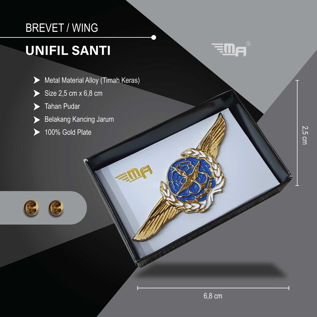 WING UNIFIL SANTI PIN