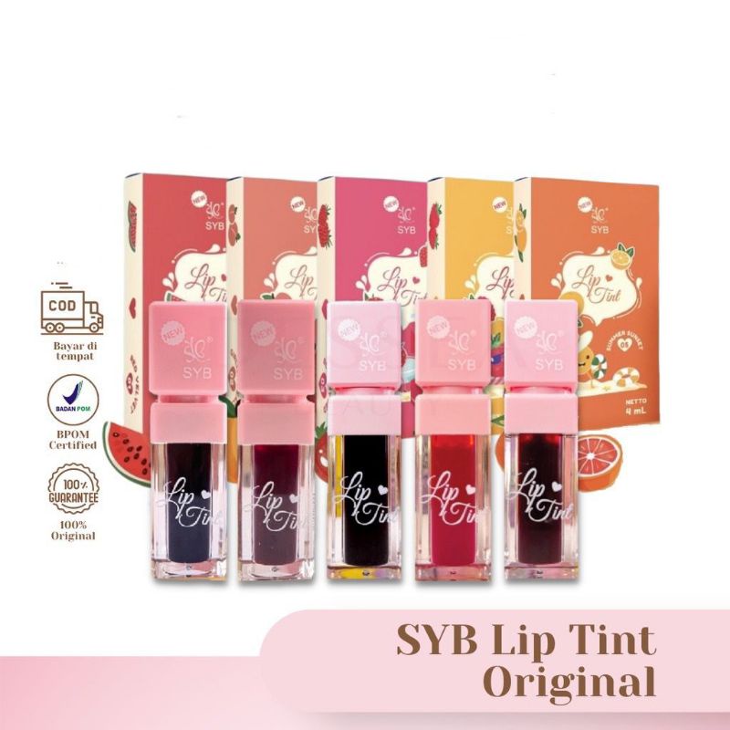 SYB Lip Tint | Lip Gloss | Water Gel 4 ml