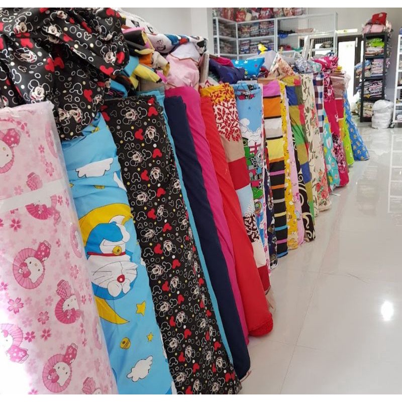 KAIN PERCA KATUN SPREI KILOAN | KAIN SPREI BAHAN KAIN PERCA