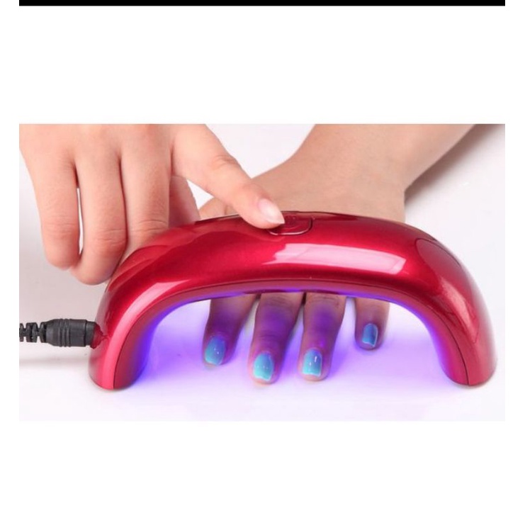 DAYFULI Pengering Kutek kuku Mini LED Nail Lamp Dryer - T5T08