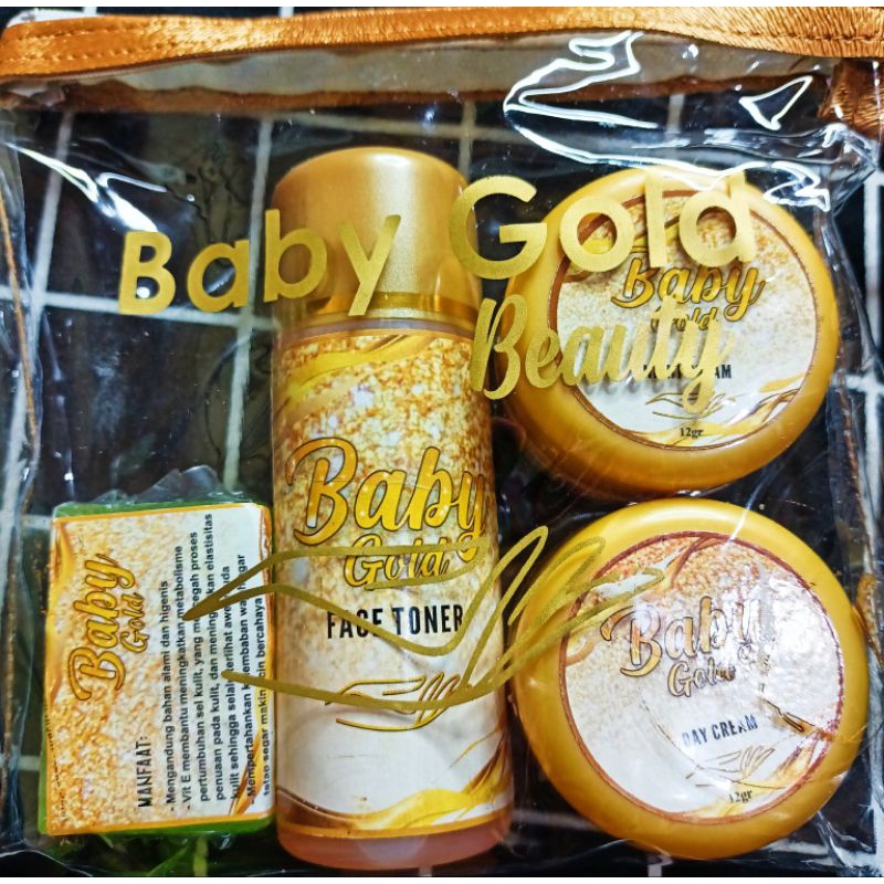 ❤️enysyafaah shop❤️GROsir Cream BABY GOLD VIRAL FREE GIFT ( ORI ) BABY GOLD HUMAIRAH HABIBI/ BabyGol