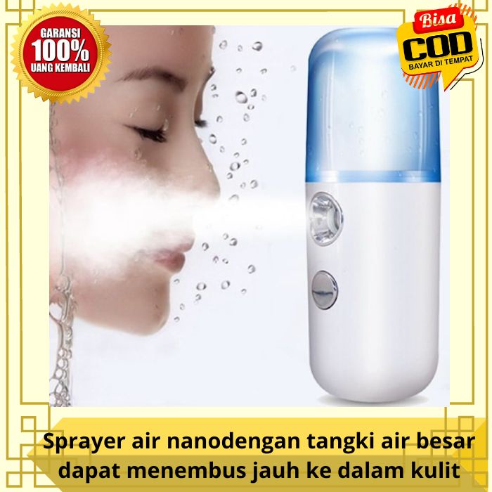 Nano Mist Spray Viral / Mini Face Spray / semprot wajah muka Pembersih Pelembab wajah air tangki tem