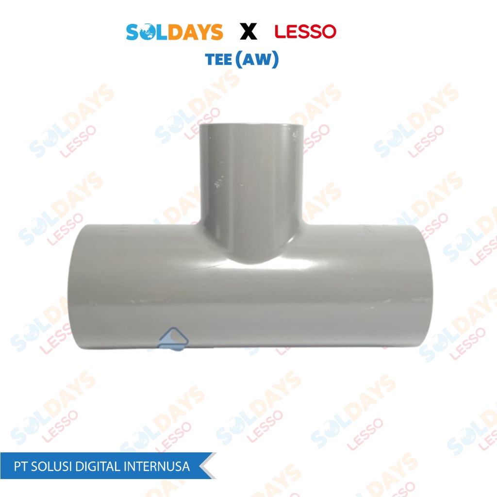 Lesso Tee (AW) 1-1/4 inch / T Tee (AW) 1 1/4&quot; / PVC Fittings / Sambungan Pipa LESSO