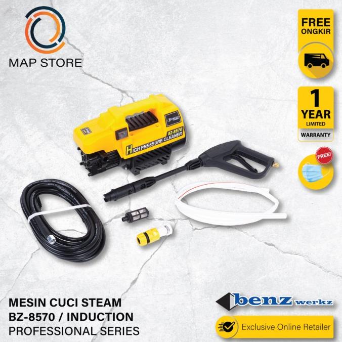 Jet Cleaner / Mesin Cuci Steam Mobil Motor Benz