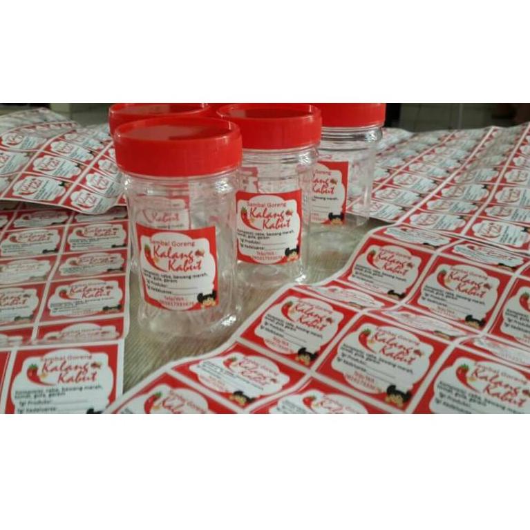 ㋿ cetak stiker vinyl meteran tebal tahan air print sticker logo label nama set brand NEW ARRIVAL 339