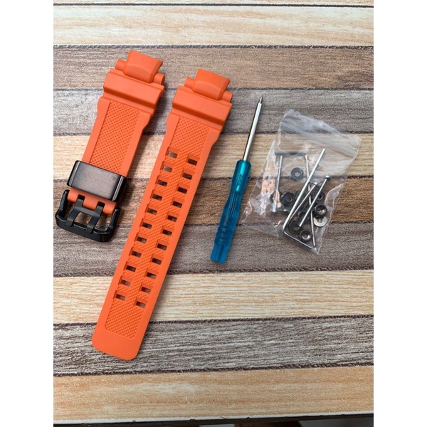 Strap Tali Jam Tangan G shock Oren GA1000 GA1100