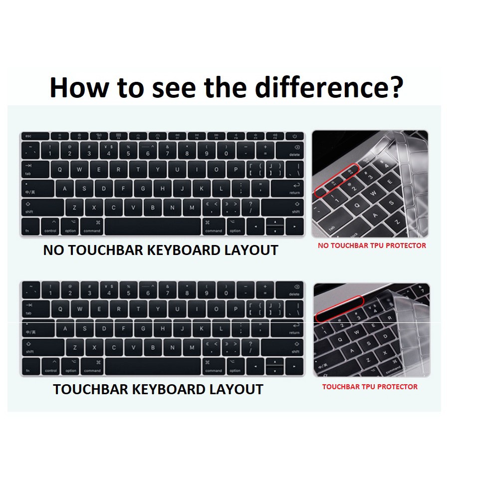 Cover Pelindung Keyboard Bahan TPU Anti Air Ukuran 0.1mm Untuk Apple MacBook Air Pro 13 14 15 16 M1 M2 Chip 2022