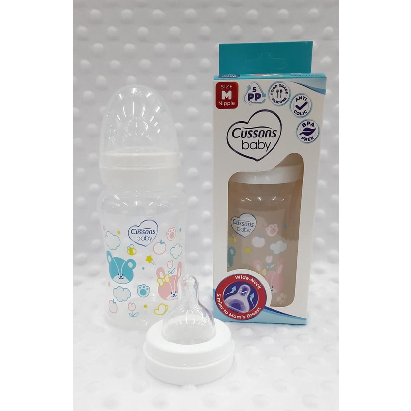 Cussons Baby Bottle Wide Neck Baby's Bestie