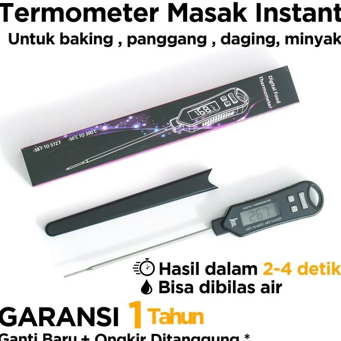 Thermometer Digital Termometer Dapur Makanan Waterproof - Joil KT1