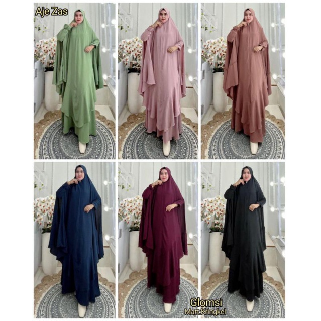 DAYANA SYARI ORI BY AJE ZAS COLLECTION / GAMIS BRANDED BEST SELLER *konfirm warna via chat