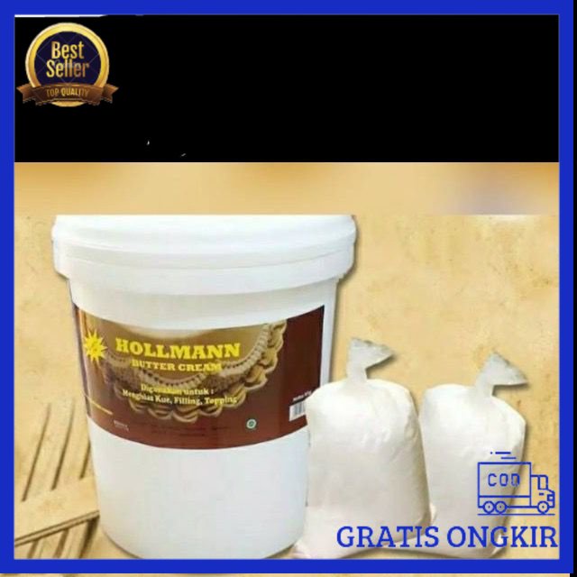 

REPACK 1KG BUTTER CREAM HOLLMAN -Terlengkap-Termurah-Berkualitas
