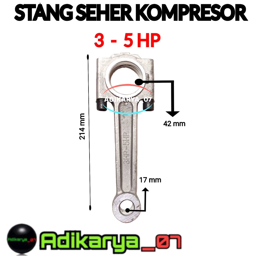 Stang seher kompresor conrod stang seher kompresor SHARK 3-5hp piston kompresor 3-5hp