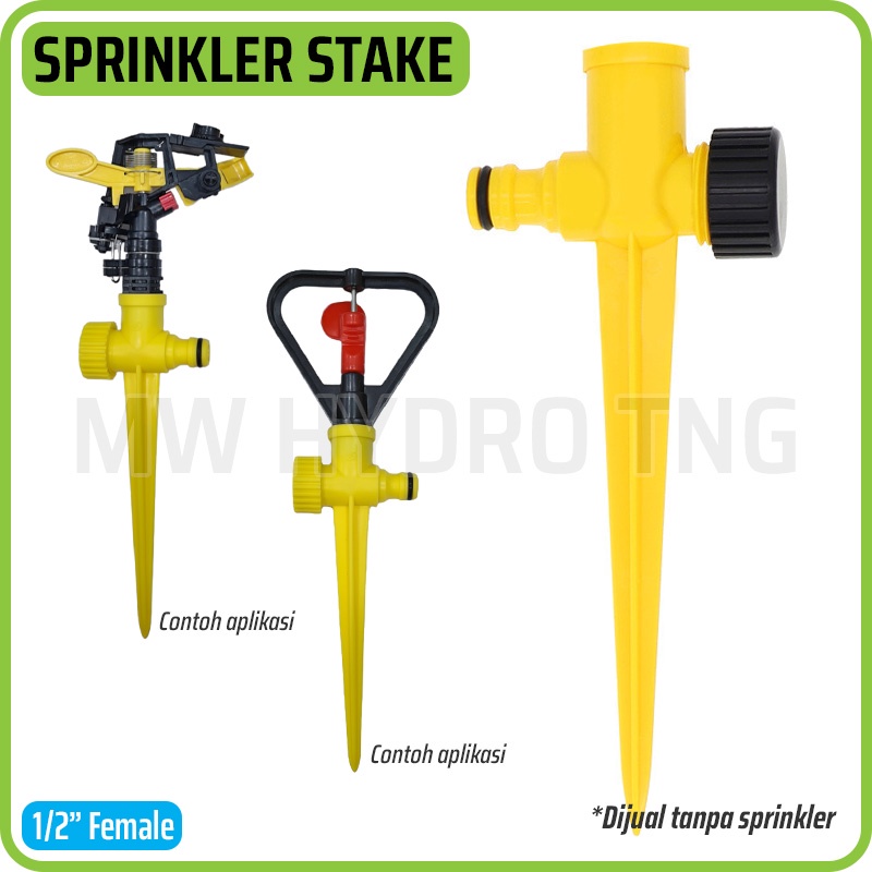 Sprinkler Stake / Support - Penopang / Kaki / Tiang Model Tancap