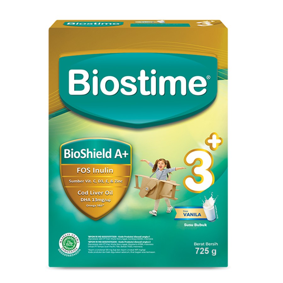 BIOSTIME 3+ VANILA 725 GR