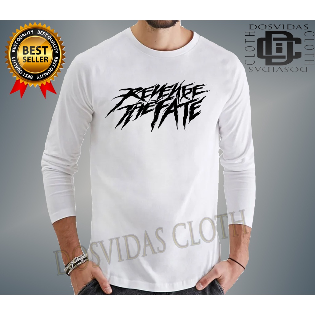 Import Quality MURAH BAJU KAOS LENGAN PANJANG REVENGE THE FATE keren