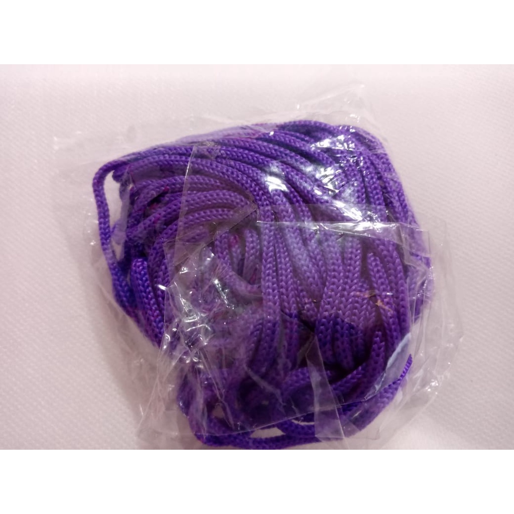 

Tali Kur 2mm Warna Ungu Muda Per 10 Meter
