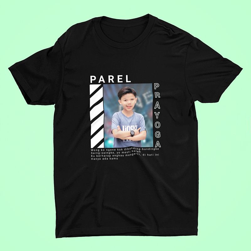 Kaos Anak Baju Anak Farel Prayoga Ojo Dibandingke/Atasan kaos Gambar Farel Prayoga murah