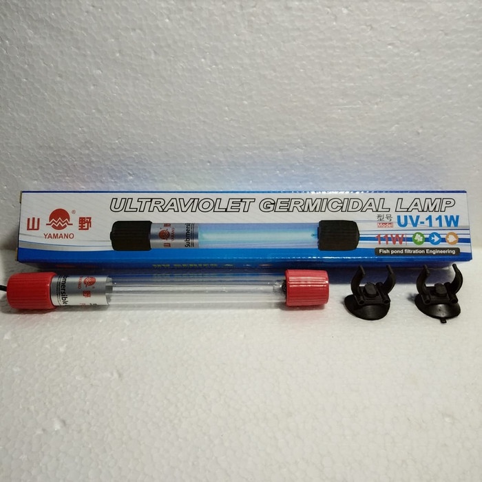 Lampu UV GERMICIDAL LAMP Aquarium Kolam YAMANO UV 11 Watt