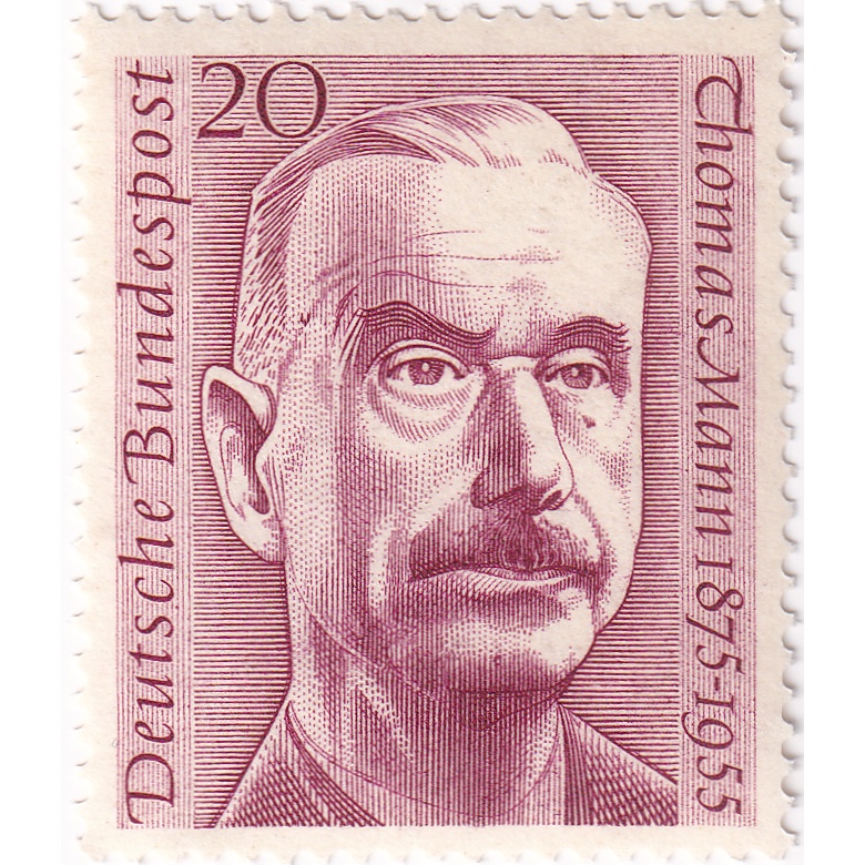

Prangko Germany 1956 - The 1st Anniversary of the Death of Thomas Mann