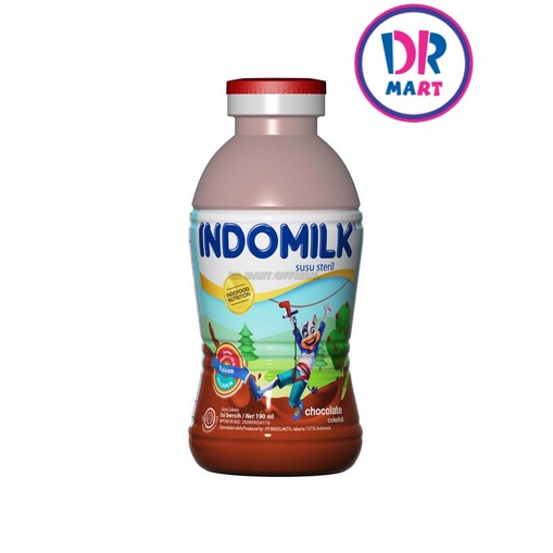 

Indomilk Susu Rasa Cokelat Botol 190 ml