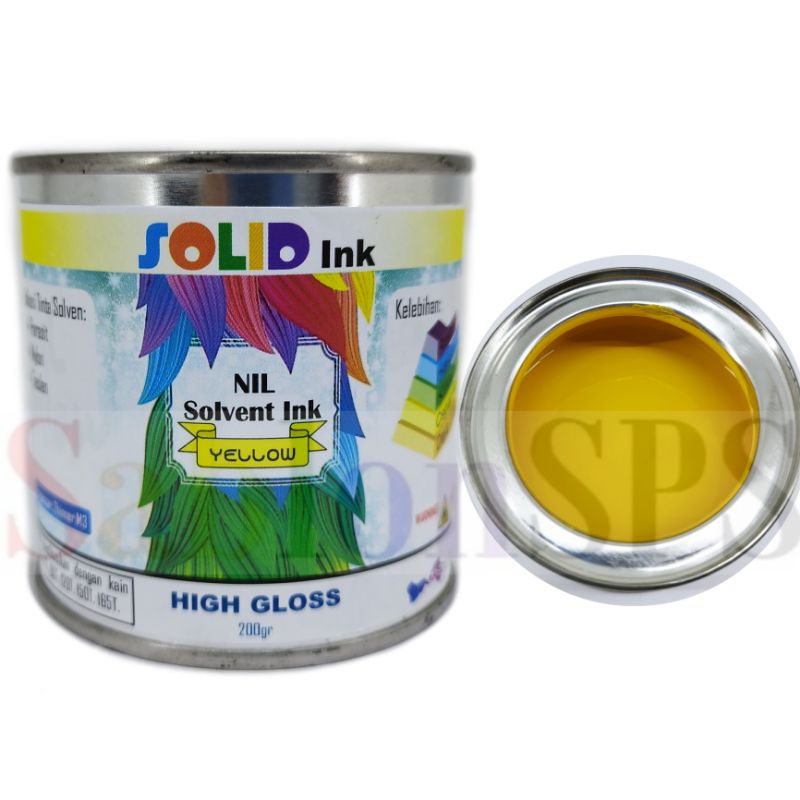 TINTA SABLON NIL YELLOW  PARASIT / NILON / TASLAN 200GR