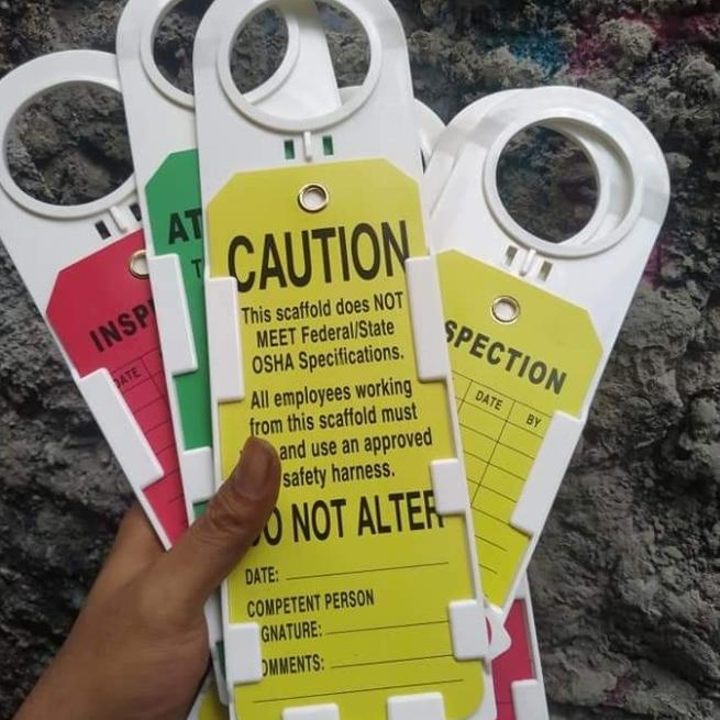 

Why are Scaffolding Safety Tags Important - Kuning