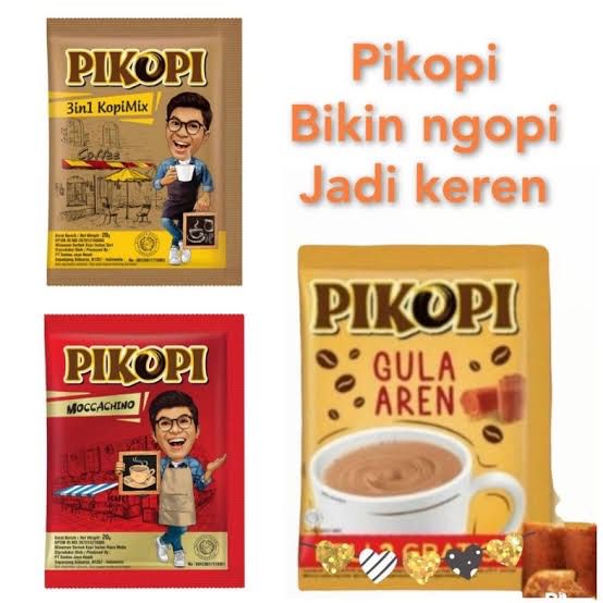 

Pikopi Kopi Renceng Isi 9 Sachet x 20gr - KOPIMIX