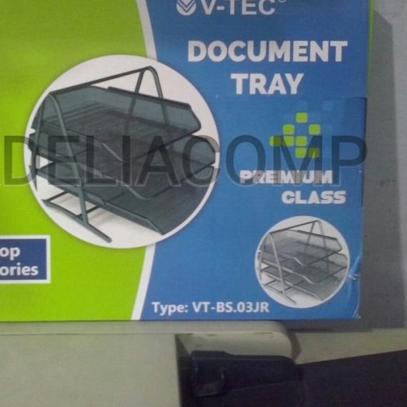 Rak file 3 susun bahan besi