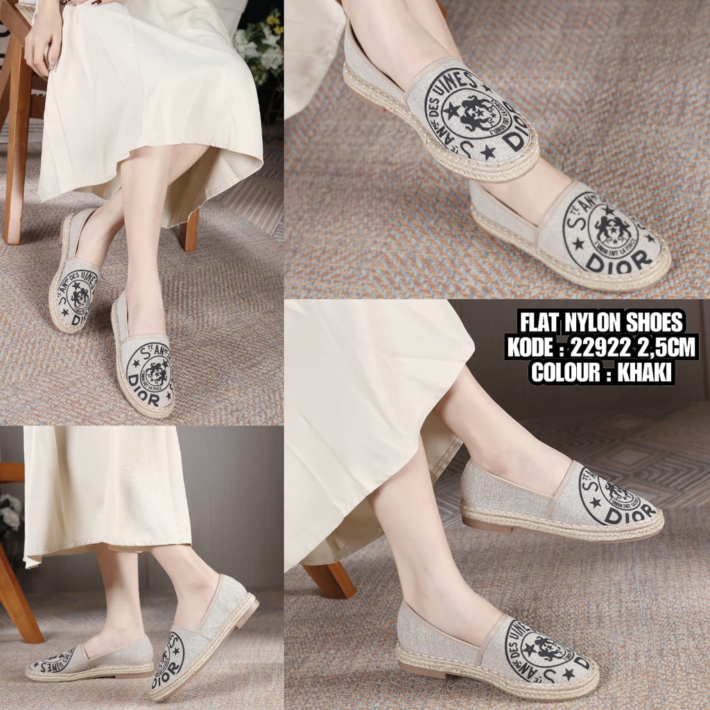 CRD NYLON FLAT SHOESSS 22922