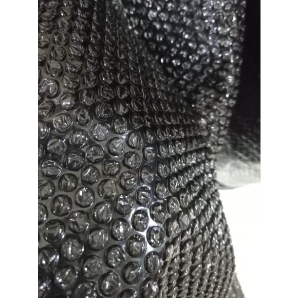 

Plastik Bubble wrap roll hitam dan bening wellpack 60cm x 50m - Hitam