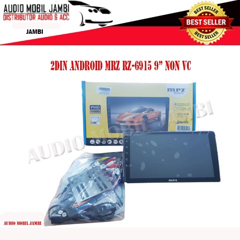 ANDROID MRZ 9 INCHI HEADUNIT TV MOBIL MRZ-6915 - 9INCH VOICE COMMAND + FRAME 2DIN AGYA 9 INCH