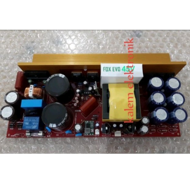 TRAFO SMPS FOX EVO 20A CT 55V DC 1000 WATT FREE SOFTSTART