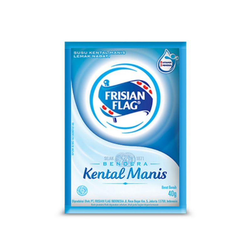 

FRISIAN FLAG Kental Manis Cokelat 6 x 40 g