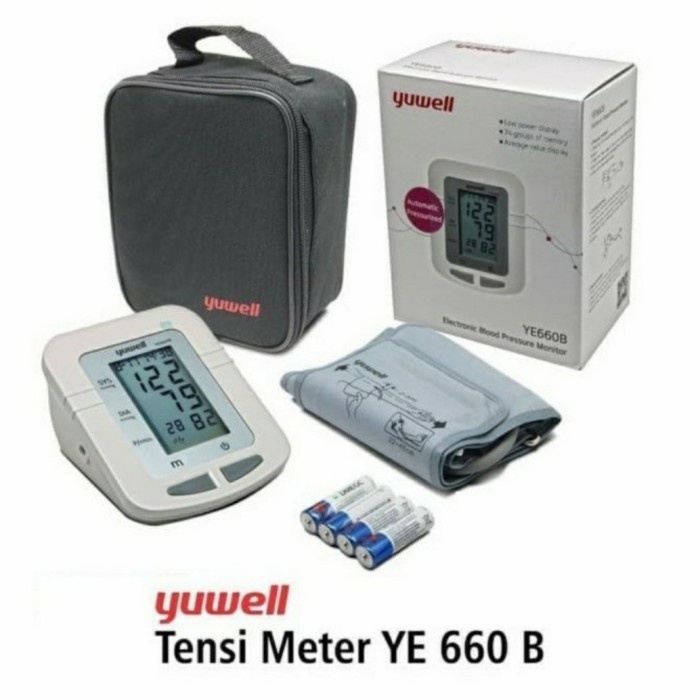 ALAT UKUR TENSI TEKANAN DARAH LENGAN / TENSIMETER DIGITAL INTELLISENSE YE660B - YUWELL