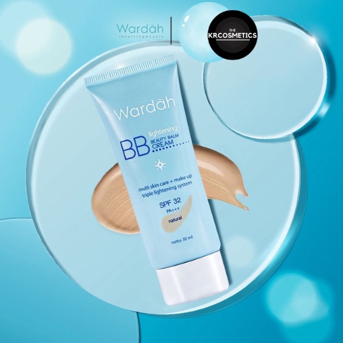 Wardah Lightening BB Cream natural light SPF 32 PA+++, Licorice Extract dan Vitamin B3 15 ml