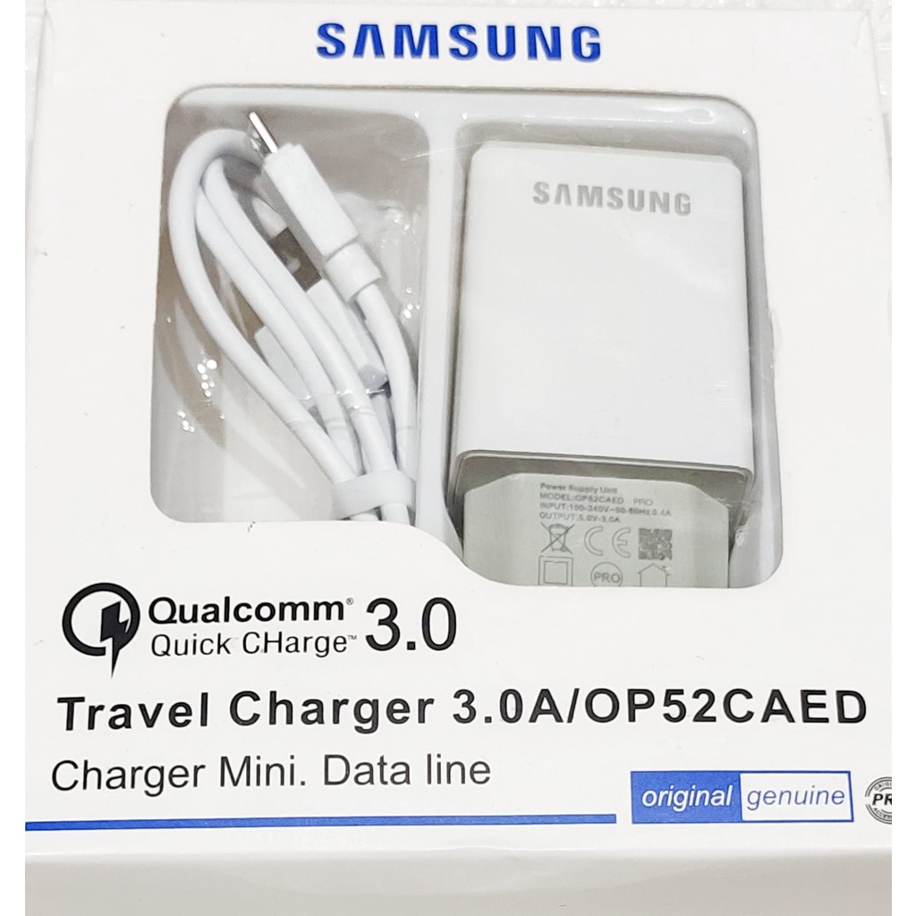 (COD) Travel charger 3.0A/OP52CAED CHARGER BERKUALITAS