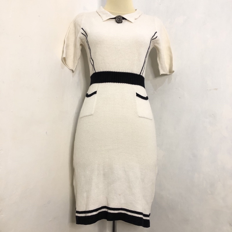 VINTAGE 80s 90s CLASSIC GOSSIP GIRL MINI DRESS