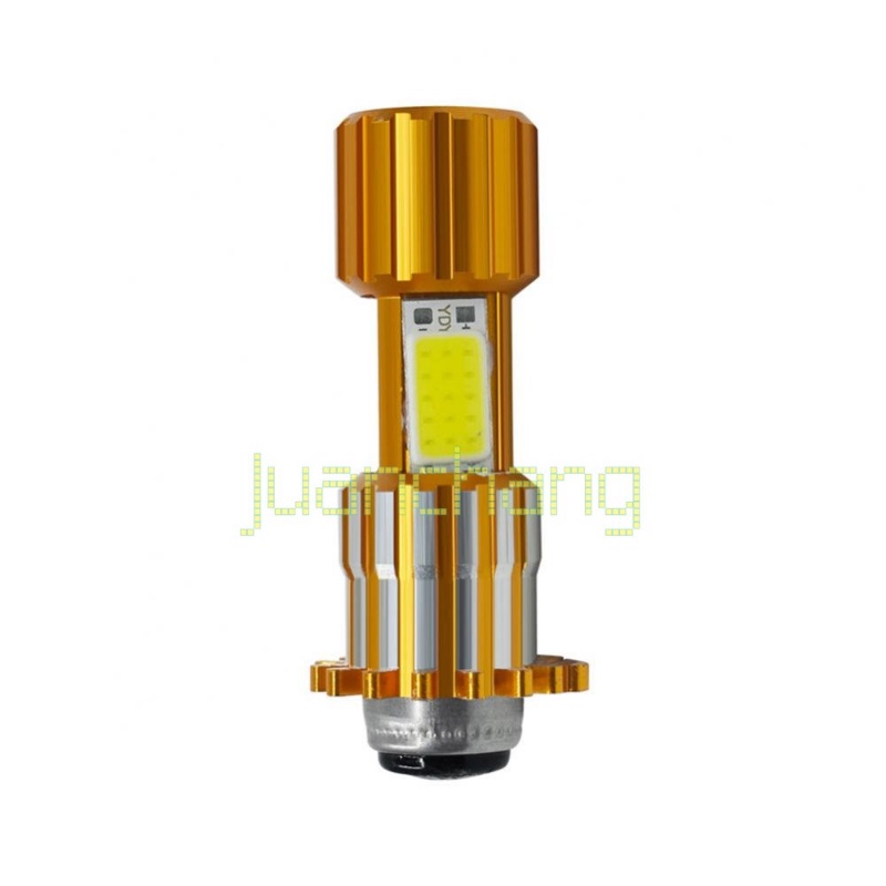 Lampu Depan COB H4 PD15 BA20D Model Cakar Tunggal Untuk Motor H4