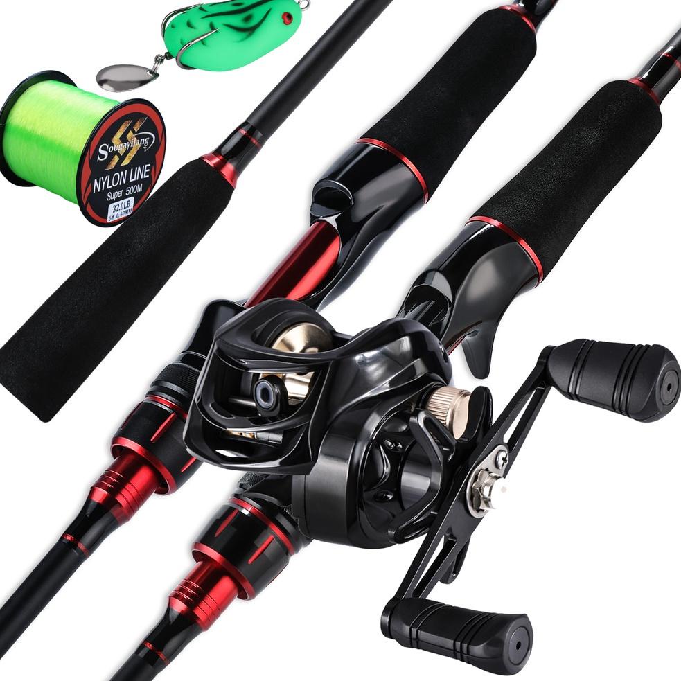 SIAP KIRIM X8130 YUDO Pancing Set 7.2:1 18+1BB Fishing Reel Pancing 1.8M/2.1M Joran Pancing Combo Fi