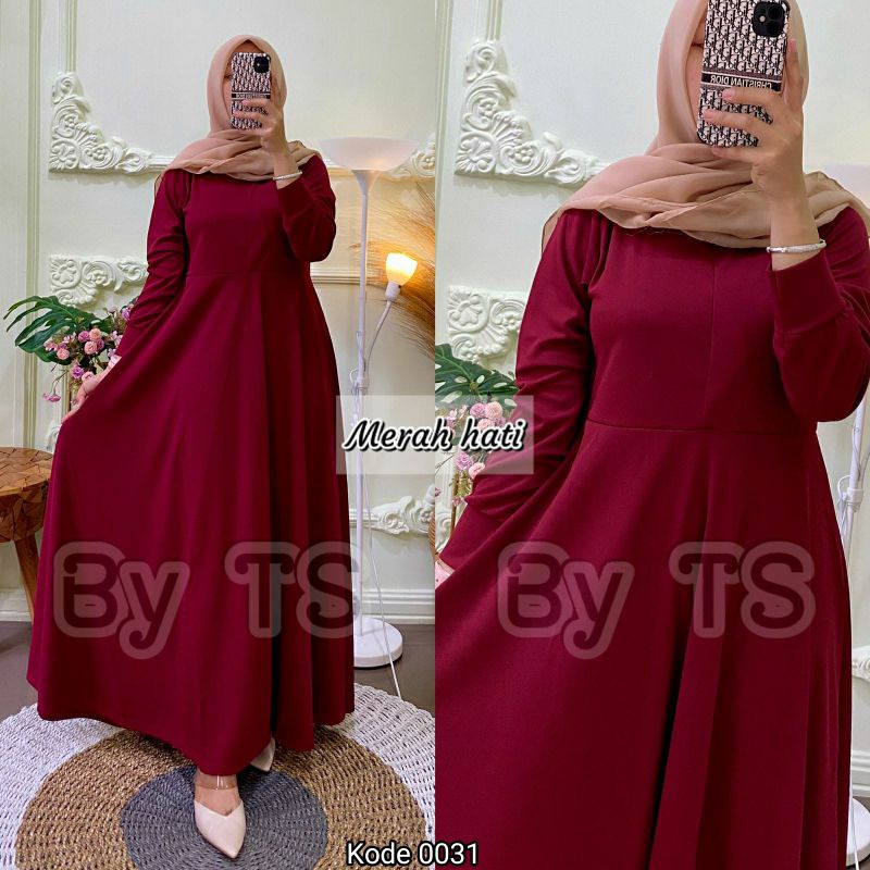 Gamis voxy polos mayung