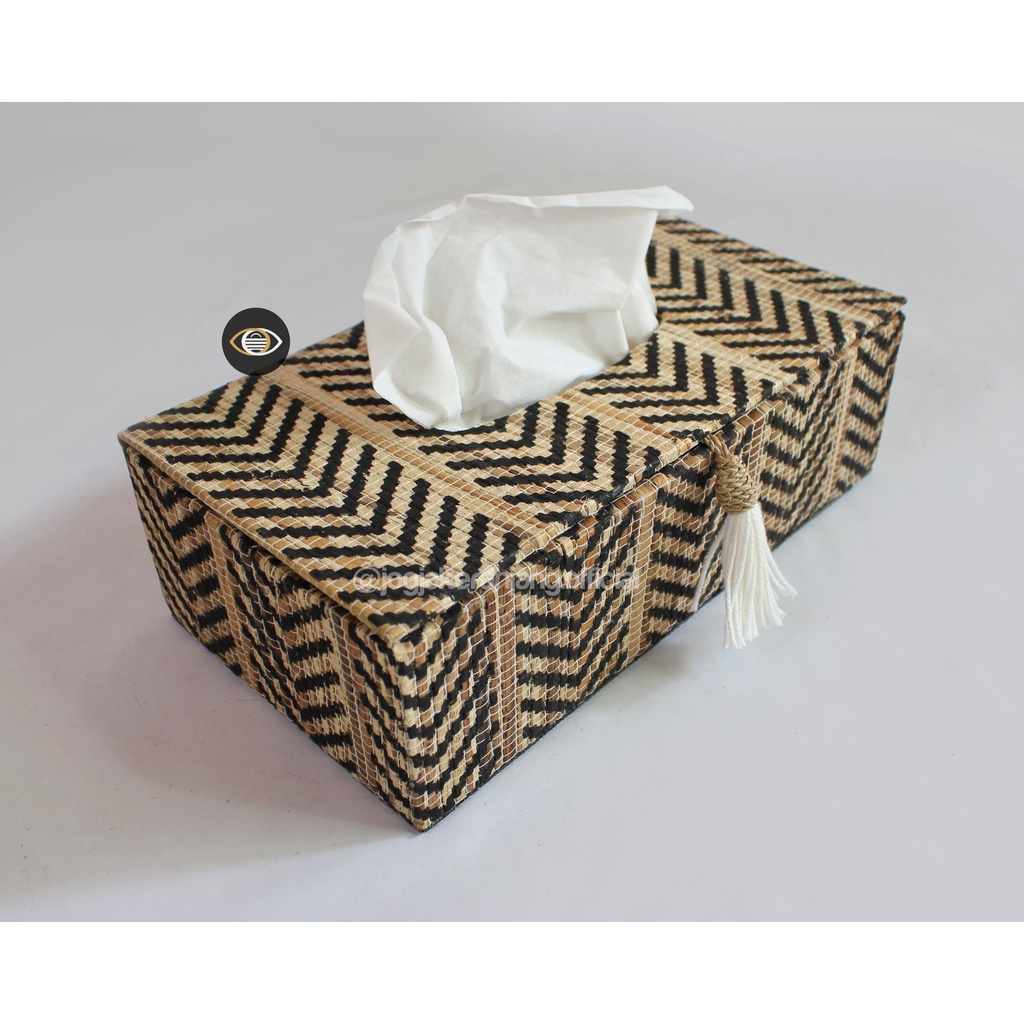 Jual Tempat Tisu Kotak Tisu Wadah Tisu Tissue Box Bahan Eceng Gondok Shopee Indonesia 