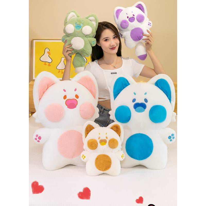 Plushy 9in Dudu Boneka Kucing Cuddly Bantal Dekorasi