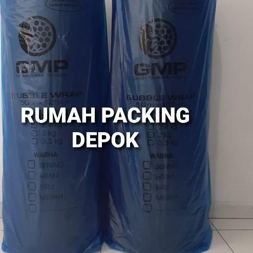 

Bubble Wrap Roll MURAH GMP Hitam 1,25 x 50 m