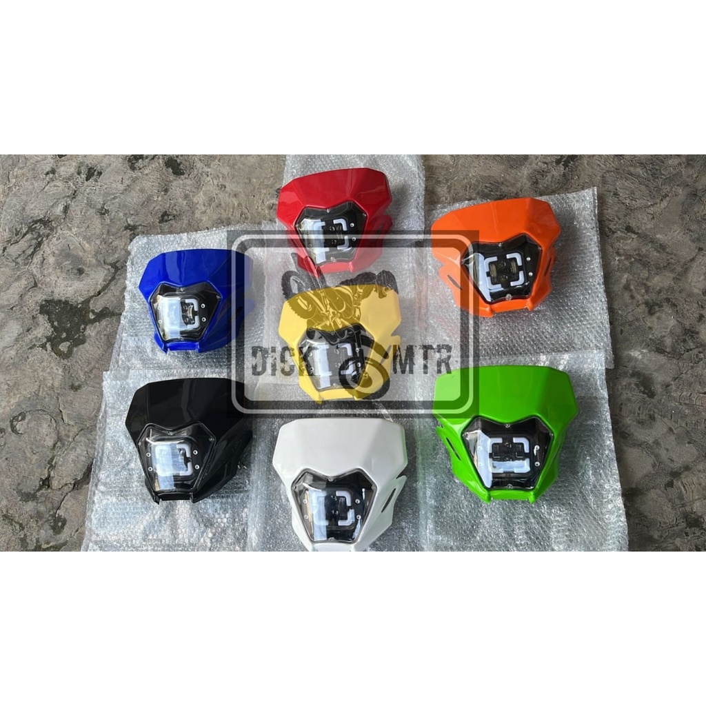 LAMPU DEPAN DAYMAKER KLX230 2022 HEADLAMP HEADLIGHT KLX 230 2022 TRAIL SUPERMOTO MOTOCROSS