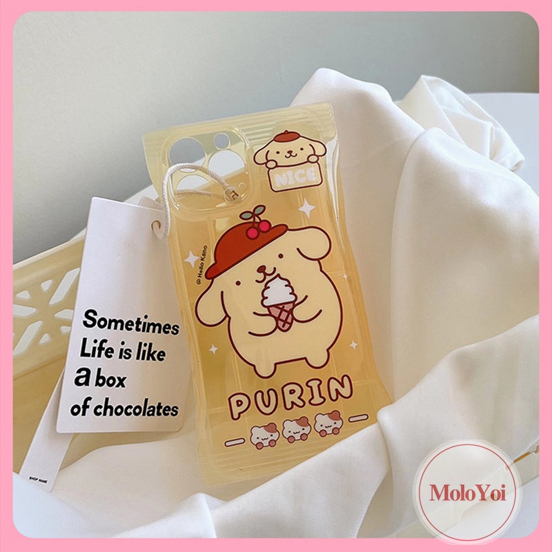 Soft Case TPU Motif Kartun Hello Kitty Melody Untuk IPhone 11 12 13 14 Pro Max XR 7plus 8 7 6 6s Plus X Xs Max SE 2020