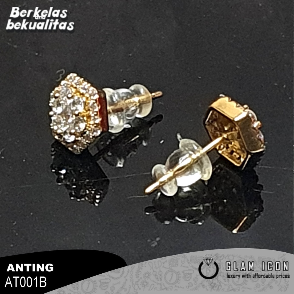 Anting Tusuk Mata Segi lima A0553 ATG