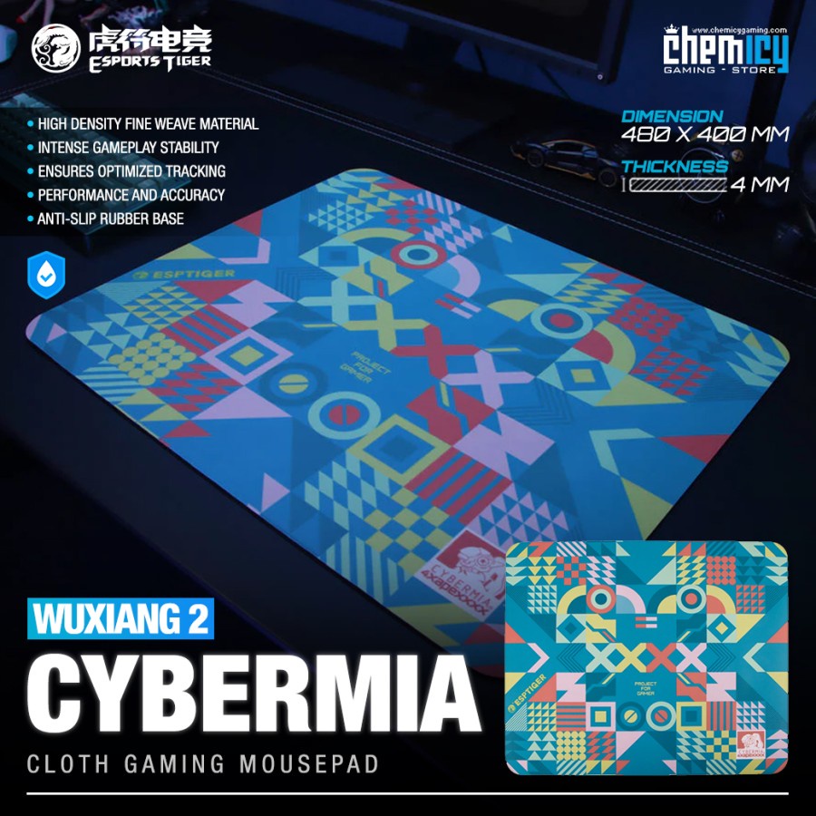 Tiger Arc X Cybermia Cloth Gaming Mousepad